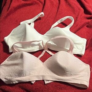Bali White and Pink Bras